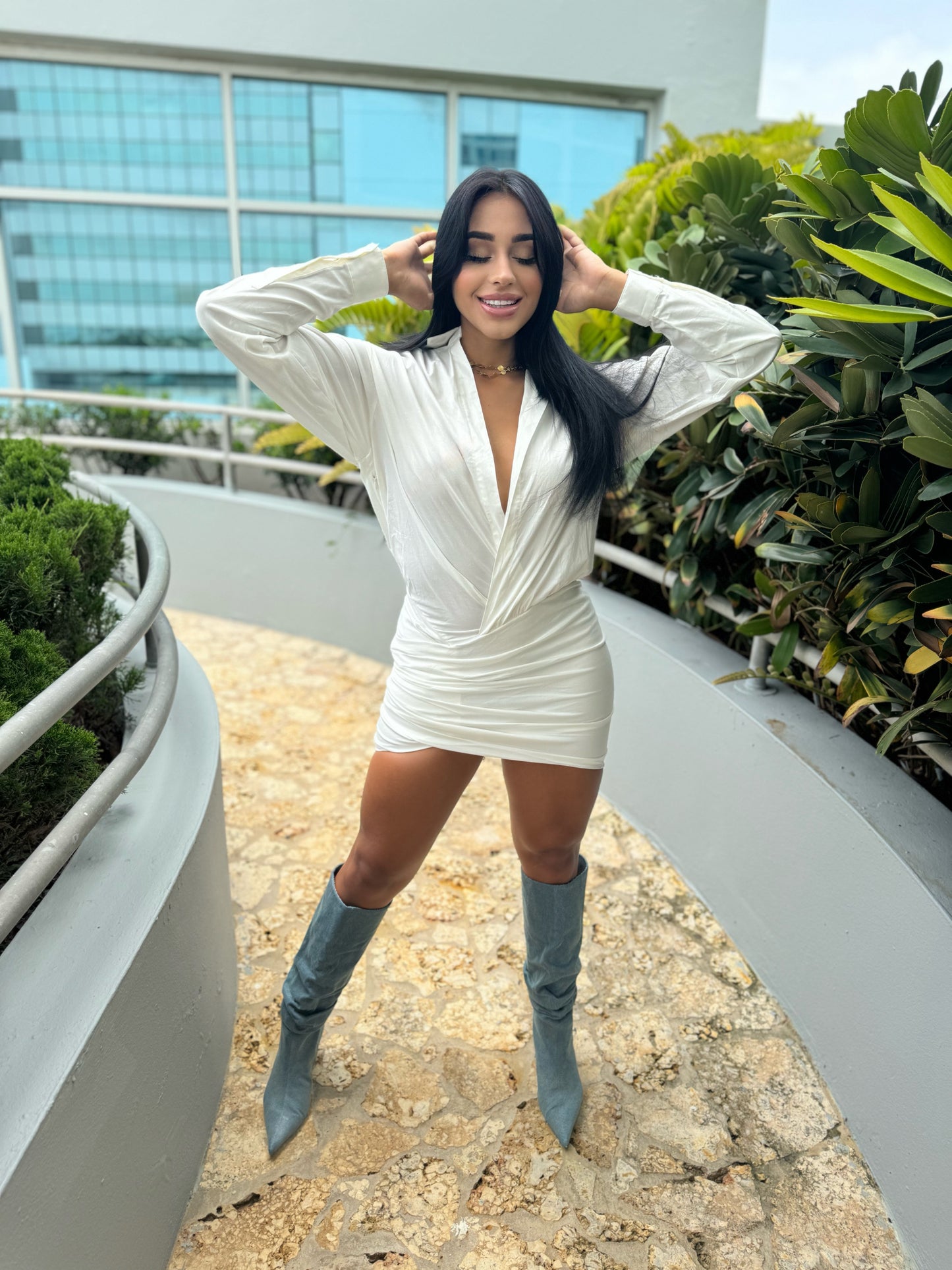 Lucky White Dress