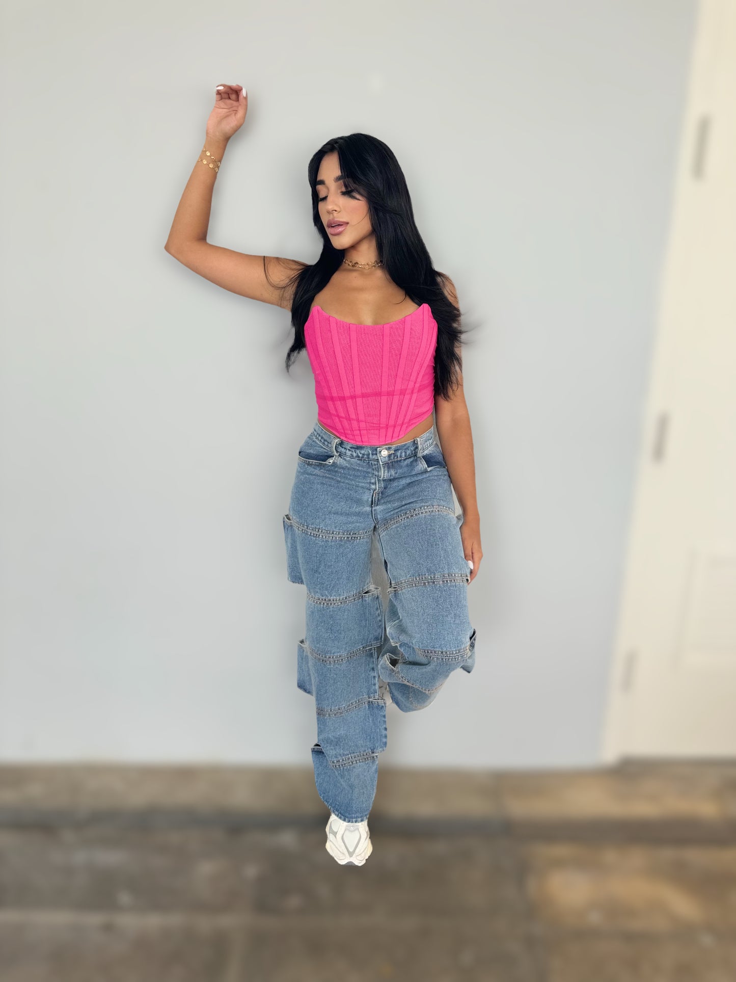 Cargo Denim Pant